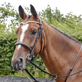 Whitaker Lynton Snaffle Bridle With 2 Browbands | Elite Saddlery
