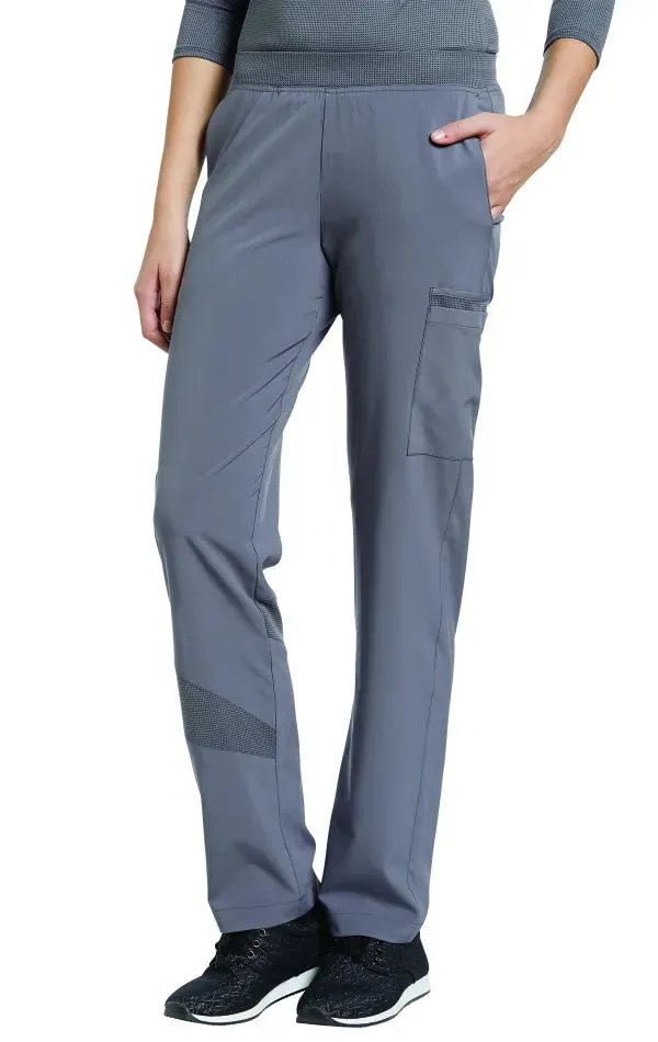 White Cross Stretch Waistband Pant FIT