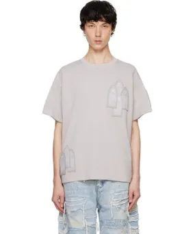 Who Decides War Grey Leather Window T-shirt