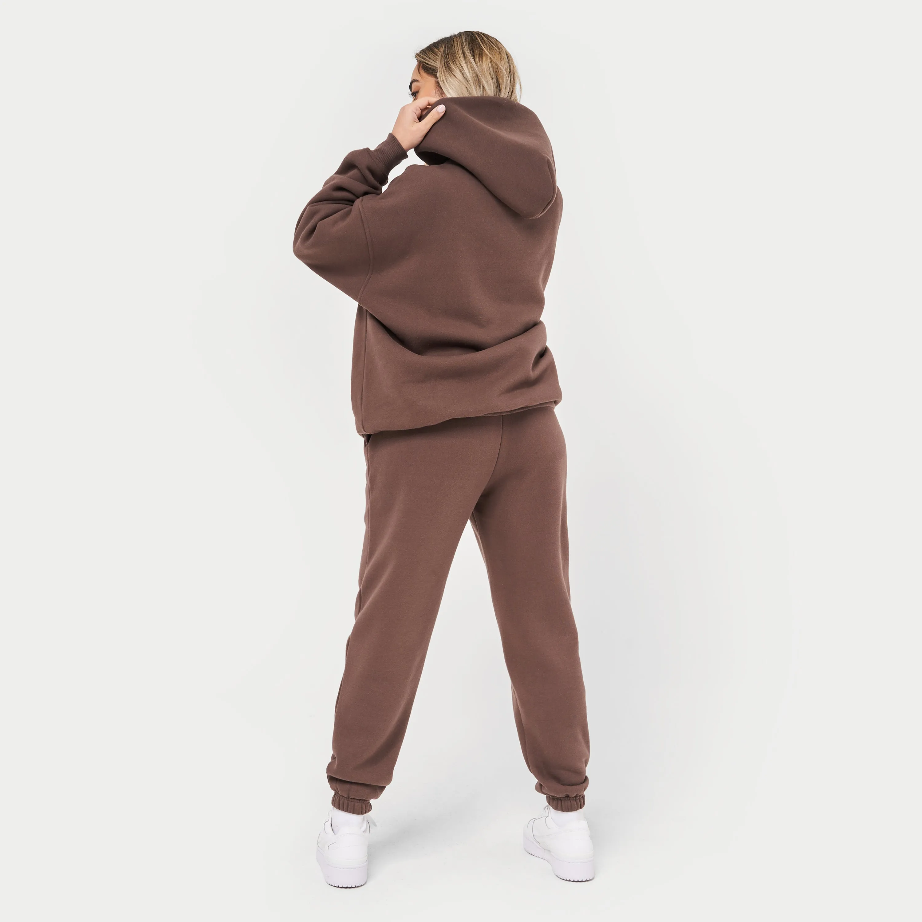 Womens Collective Hoodie - Slate Brown | HERA Clothing