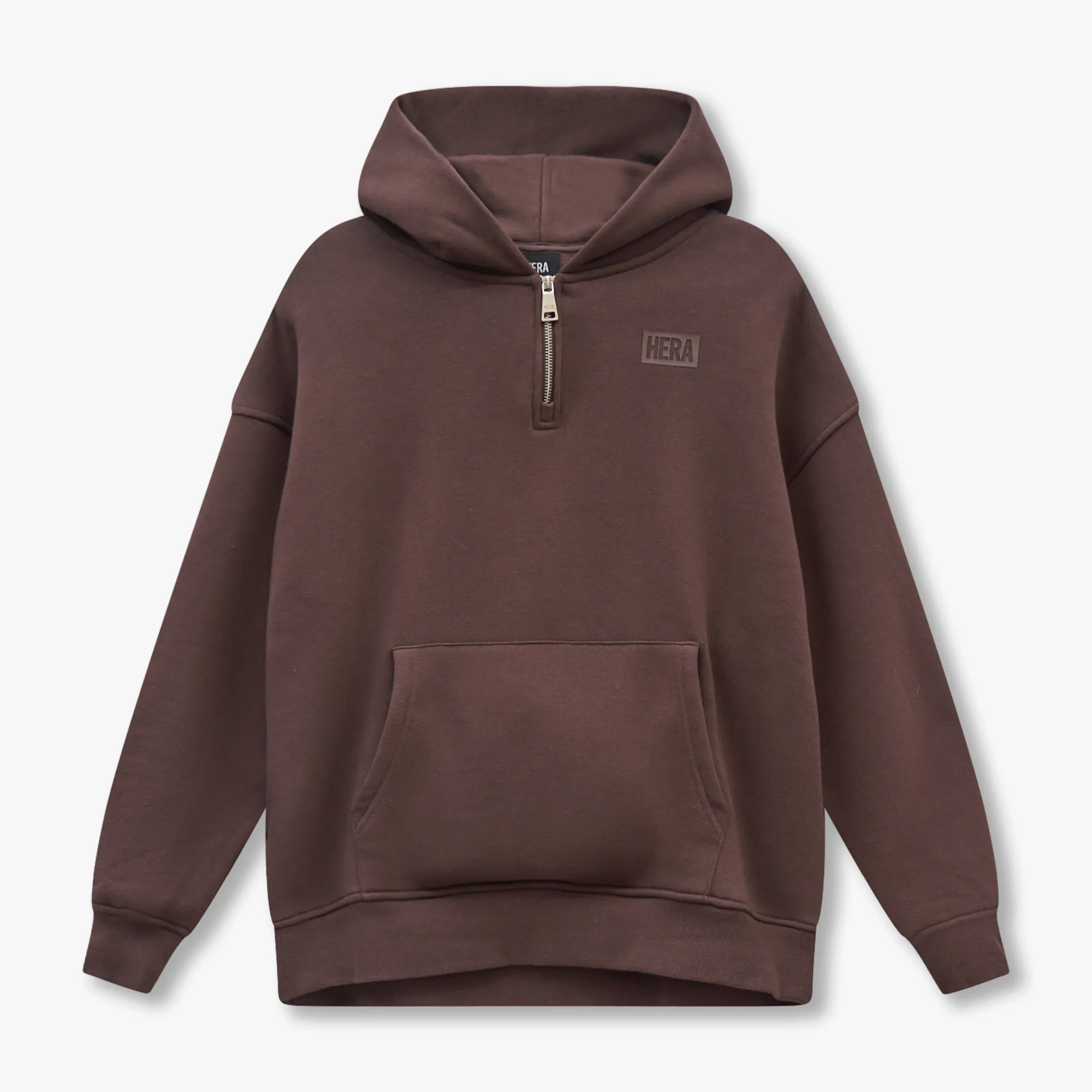 Womens Collective Hoodie - Slate Brown | HERA Clothing