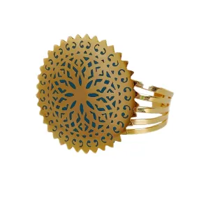 Zinnia Cuff Bracelet